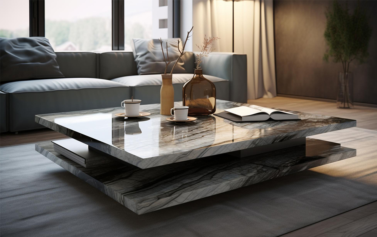 how much is a marble coffee table worth 