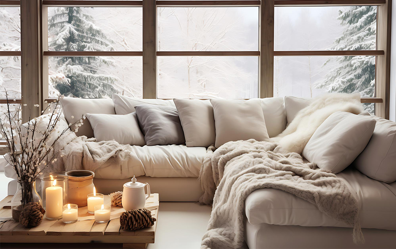 Winter home decor