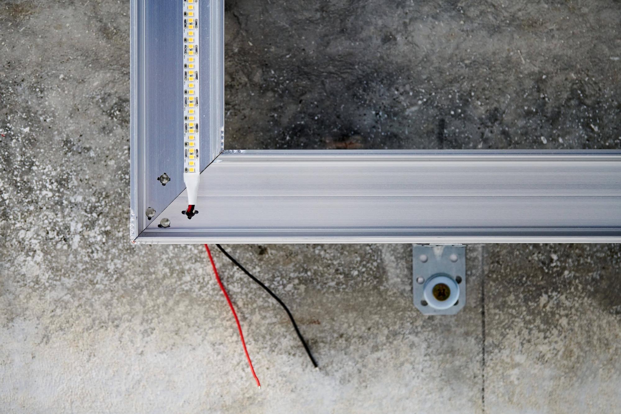 led profile installtion