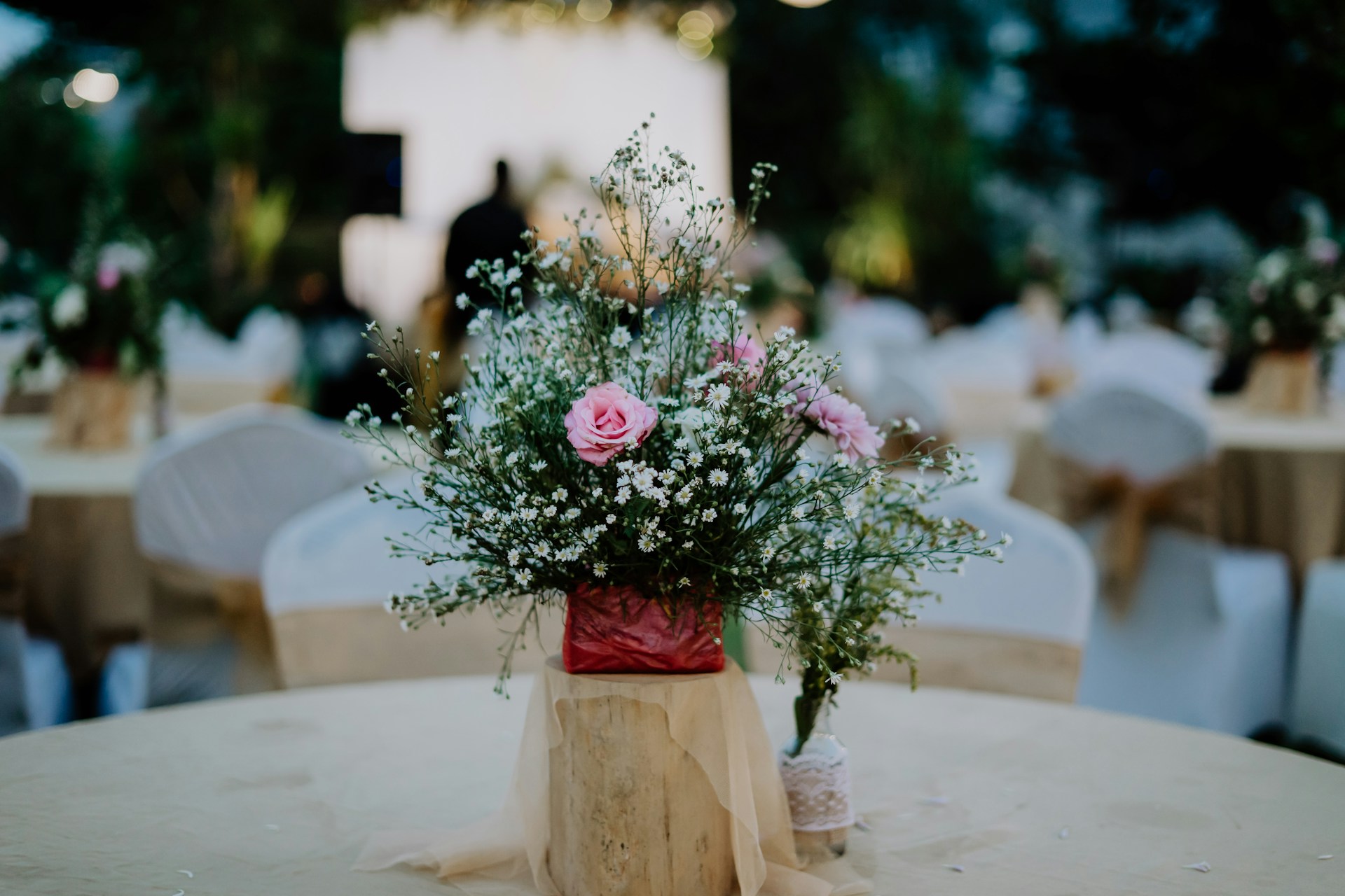 home wedding decor