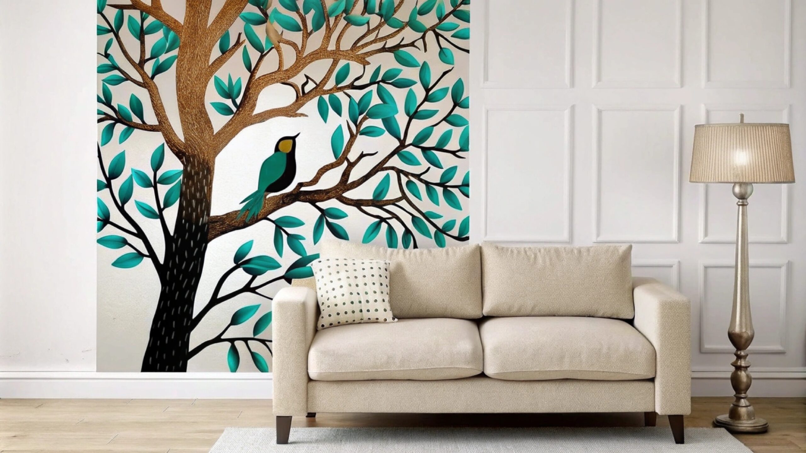 Custom Murals in Luxury Homes: Why Artistry Outshines Wallpaper