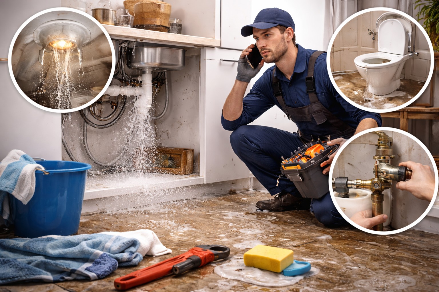 What to Do When a Plumbing Emergency Strikes at Home