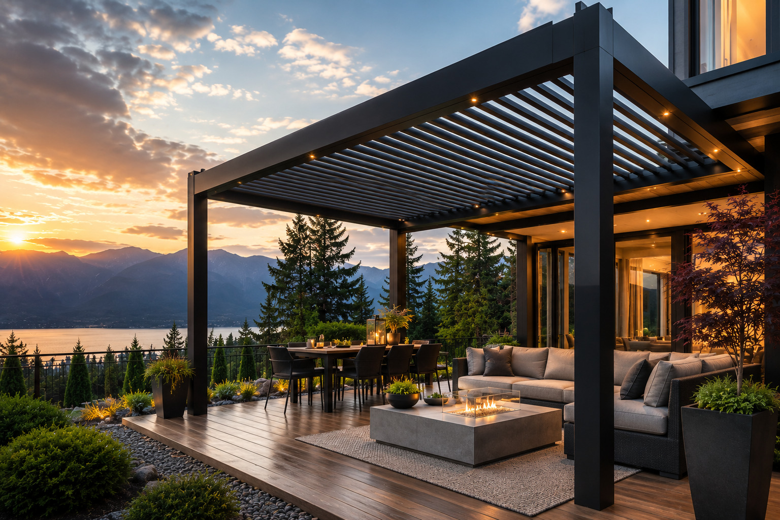 Modern Pergolas as a Key Element of Contemporary Outdoor Living in Canada